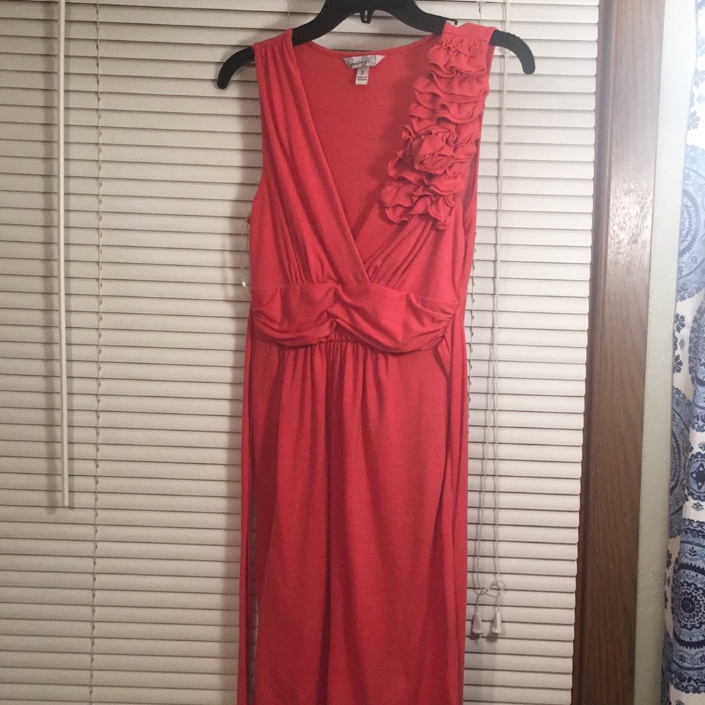 Coral sundress